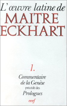 oeuvre latine de matre eckhart