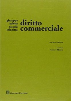 diritto commerciale VENTESIMA EDIZIONE