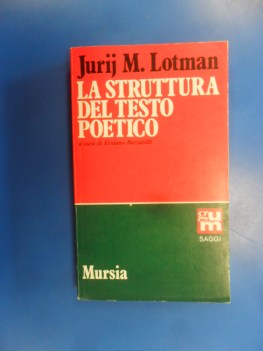 struttura del testo poetico