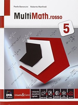 multimath.rosso 5 +eb matematica it e ip