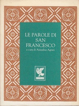 parole di san francesco