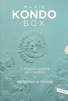 magico potere del riordino + 96 lezioni di felicita COFANETTO BOX