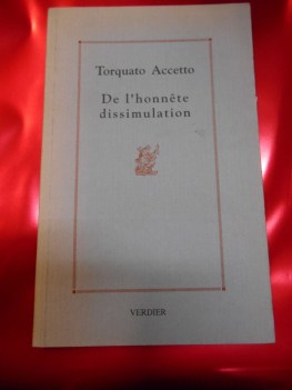 de l\'honnete dissimulation