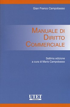 manuale di diritto commerciale