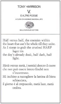 V e altri versi. Poesie. Inglese testo italiano a fronte