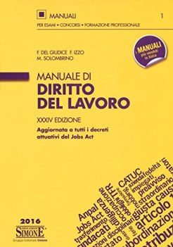 manuale di diritto del lavoro aggiornato ai decreti attuativi del jobs act