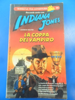 indiana jones libro game 34 la coppa del vampiro