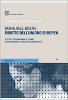 diritto dell\'unione europea manuale breve