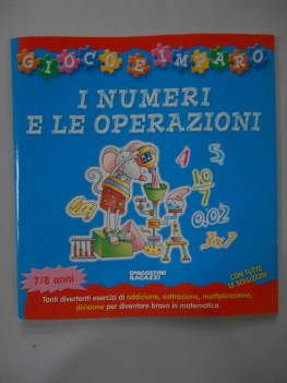 numeri e le operazioni 7/8 anni