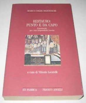 restauro punto e da capo frammenti per una impossibile teoria