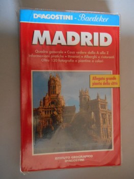madrid guida con carta stradale baedeker