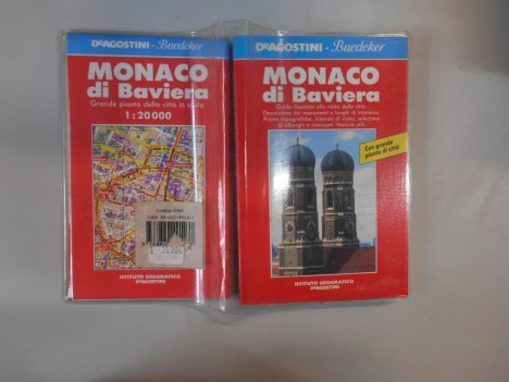 monaco di baviera guida con carta stradale baedeker