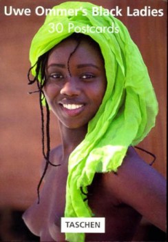 black ladies postcard book