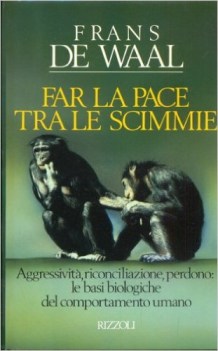 far la pace tra le scimmie