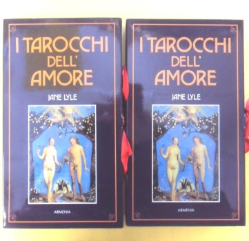 tarocchi dell\'amore. libro carte e cofanetto.