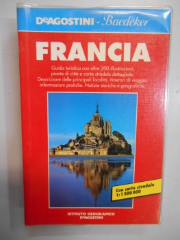 francia guida con carta stradale baedeker 2 copie