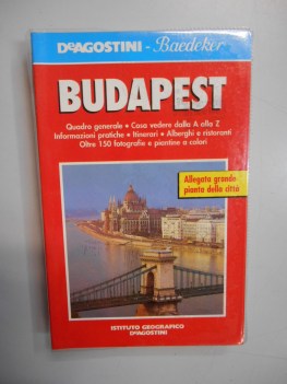 budapest guida con carta stradale baedeker