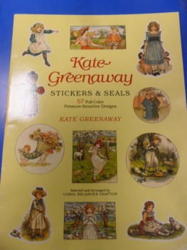 kate greenaway stickers and seals 57 adesivi