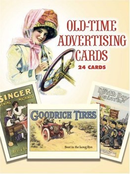 old-time advertising postcards 24 cartoline a colori