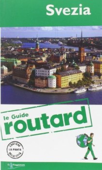 svezia (le guide Routard) con la piantina di Stoccolma