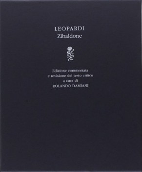 zibaldone ediz. critica e commentata (damiani r. cur.)