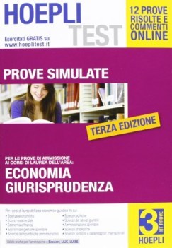 hoepli test 3 VE prove simulate ECONOMIA GIURISPR. FC