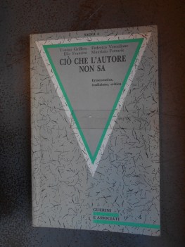 cio che l autore non sa