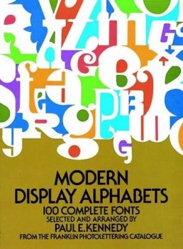 modern display alphabets 100 complete fonts