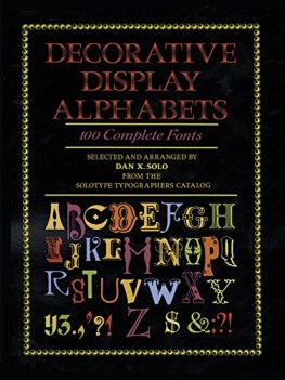 decorative display alphabets 100 complete fonts