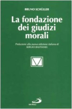 fondazione dei giudizi morali