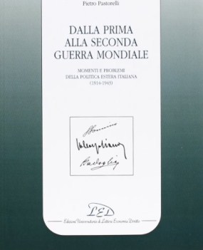 dalla prima alla seconda guerra mondiale