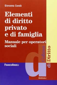 elementi di diritto privato e famiglia manuale per operatori sociali