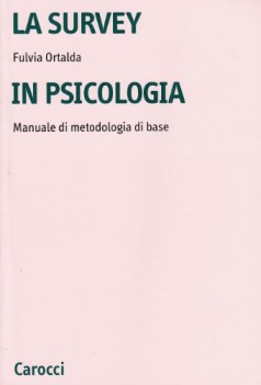 survey in psicologia manuale di metodologia di base
