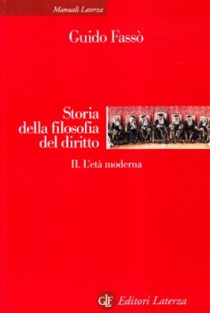 storia della filosofia del diritto vol 2