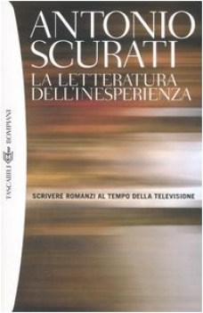 letteratura dell\'inesperienza