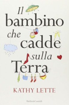 bambino che cadde sulla terra