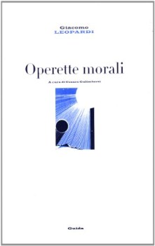 operette morali FUORI CATALOGO
