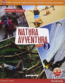 natura avventura activebook 3 +eb scienze scuola media