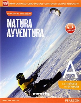 natura avventura a+b+c+d+lab. ed.interattiva scienze scuola media
