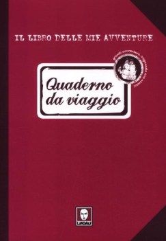 libro delle mie avventure quaderno da viaggio