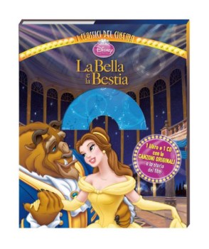 bella e la bestia con cd audio
