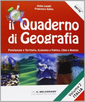 quaderno di geografia vol. 2 italia