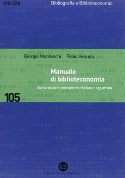 manuale di biblioteconomia