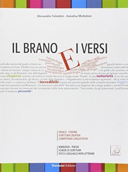 brano e i versi, antol. x bn it e ip +eb italiano, antologia bn