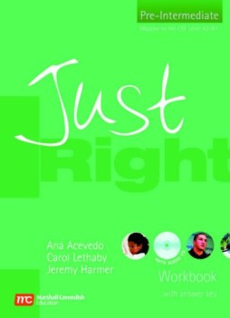 just right pre-interm. wbkey +cd