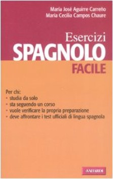 spagnolo esercizi facili